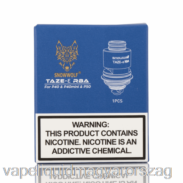 Hófarkas Taze Cseretekercsek Rba Vape Pen